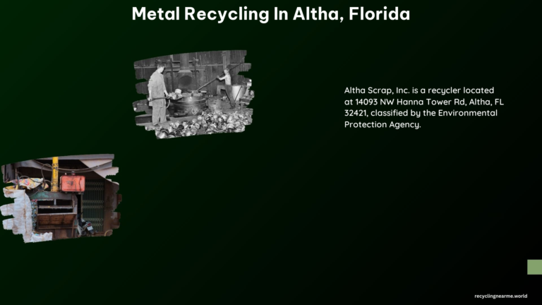 Metal Recycling in Altha Florida