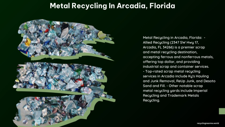 Metal Recycling in Arcadia Florida