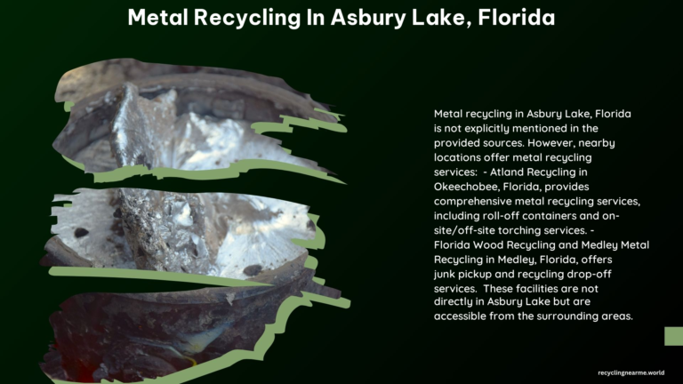 Metal Recycling in Asbury Lake Florida