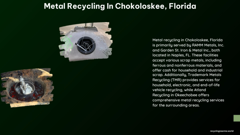 Metal Recycling in Chokoloskee Florida