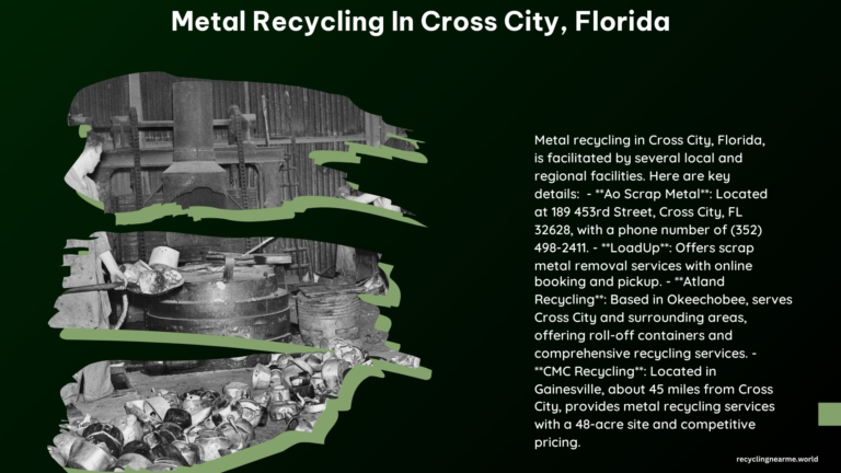 Metal Recycling in Cross City Florida