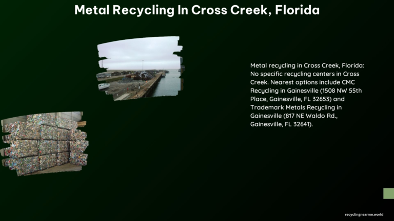 Metal Recycling in Cross Creek Florida