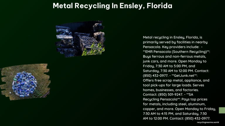 Metal Recycling in Ensley Florida