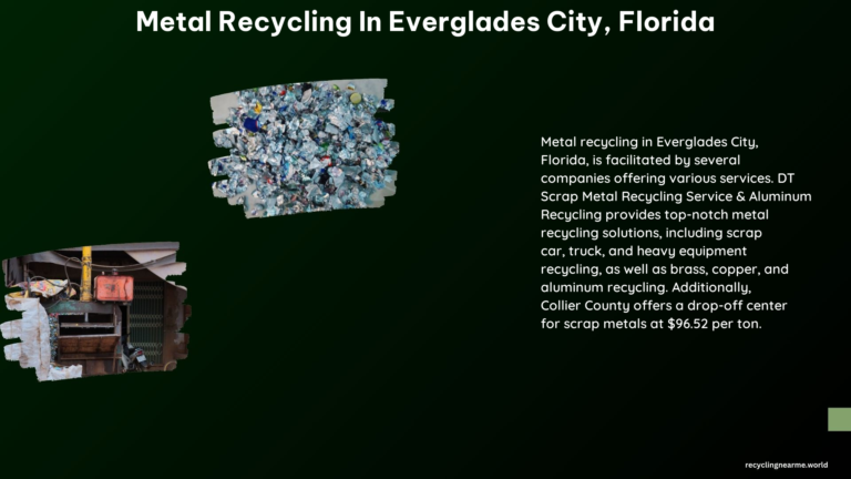Metal Recycling in Everglades City Florida