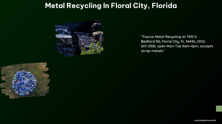 Metal Recycling in Floral City Florida