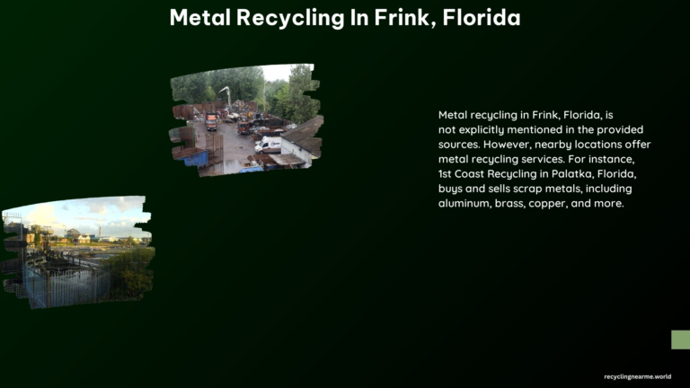 Metal Recycling in Frink Florida