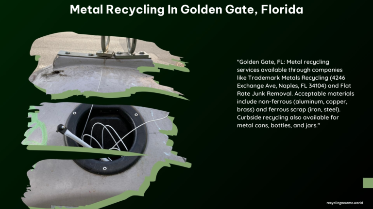 Metal Recycling in Golden Gate Florida