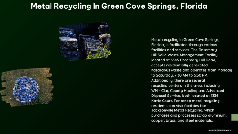 Metal Recycling in Green Cove Springs Florida