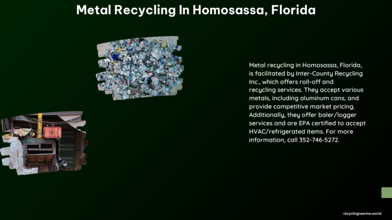 Metal Recycling in Homosassa Florida