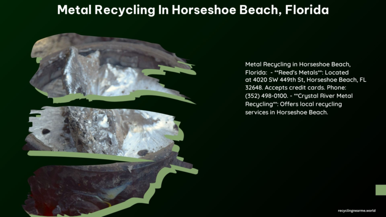 Metal Recycling in Horseshoe Beach Florida