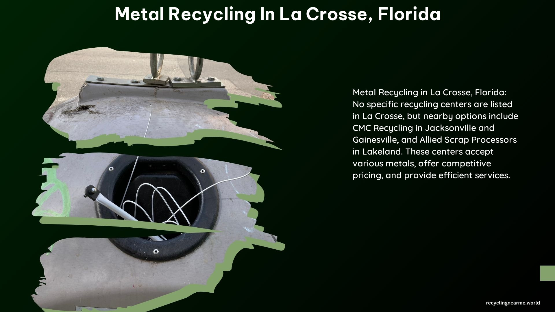 Metal Recycling in La Crosse Florida