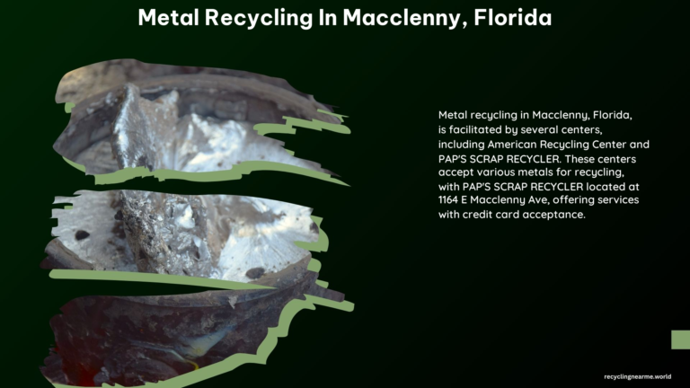 Metal Recycling in Macclenny Florida