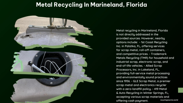 Metal Recycling in Marineland Florida
