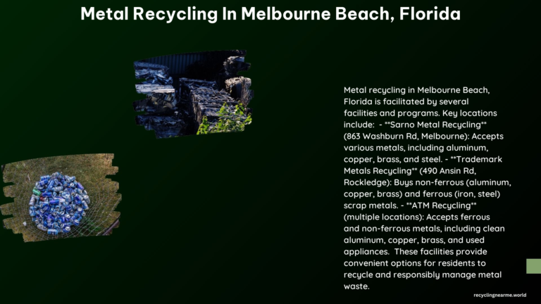 Metal Recycling in Melbourne Beach Florida