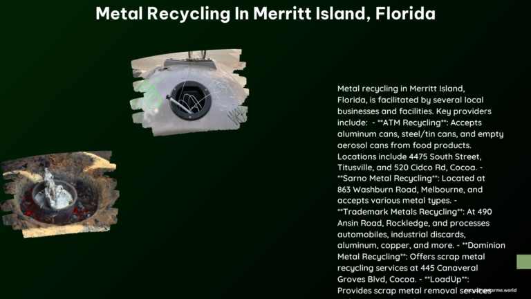 Metal Recycling in Merritt Island Florida