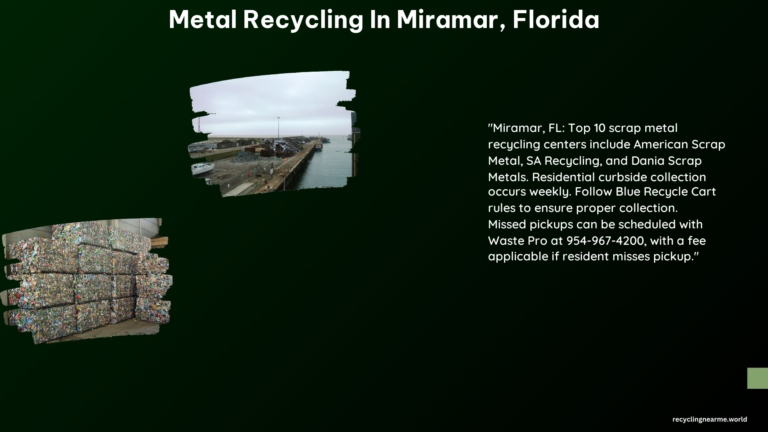 Metal Recycling in Miramar Florida