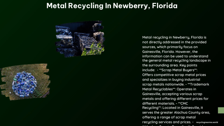 Metal Recycling in Newberry Florida