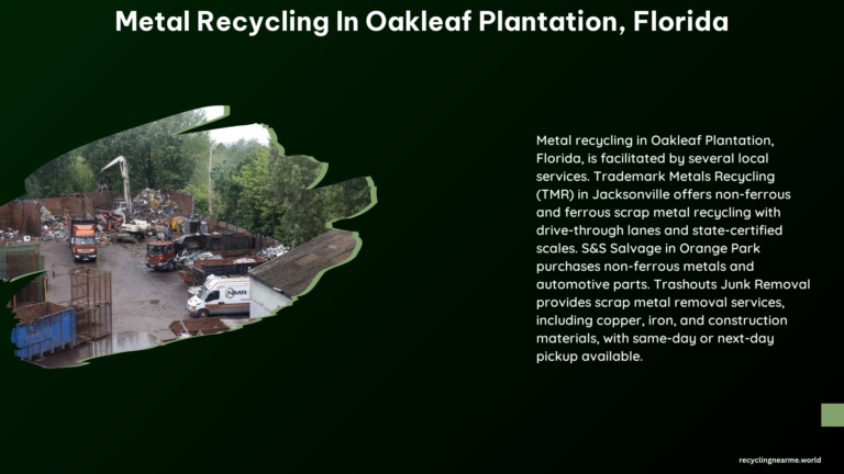 Metal Recycling in Oakleaf Plantation Florida