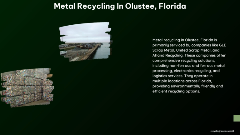 Metal Recycling in Olustee Florida