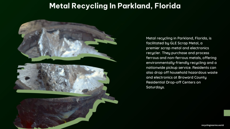Metal Recycling in Parkland Florida