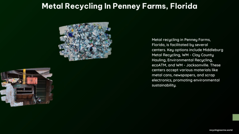 Metal Recycling in Penney Farms Florida