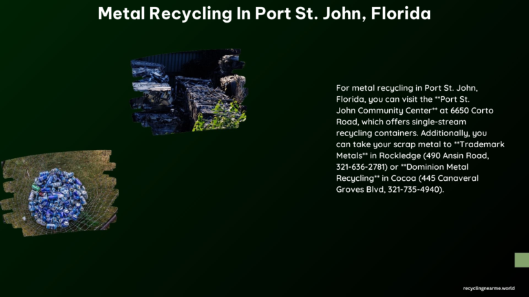 Metal Recycling in Port St. John Florida