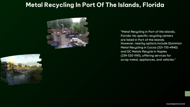 Metal Recycling in Port of the Islands Florida