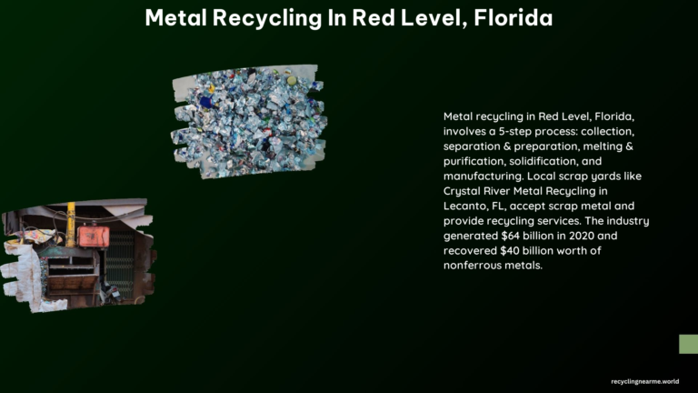 Metal Recycling in Red Level Florida