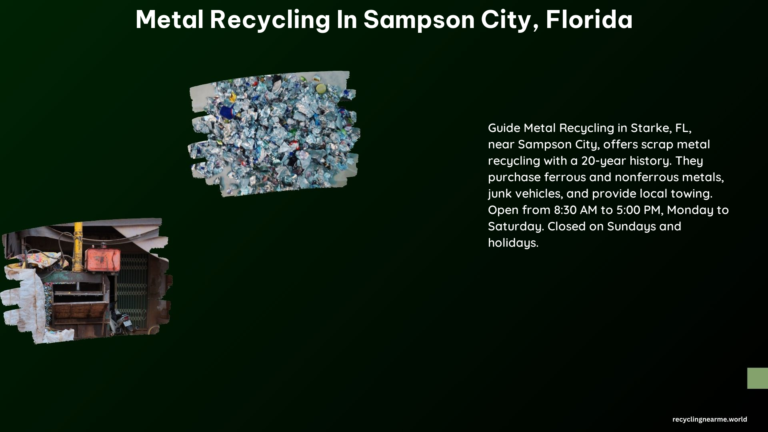 Metal Recycling in Sampson City Florida
