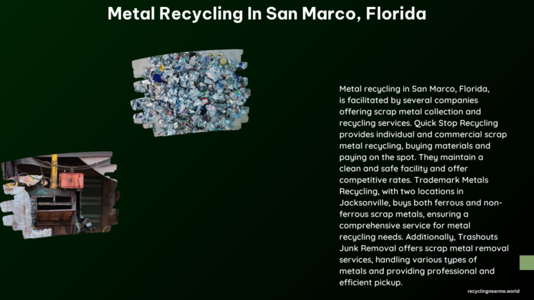 Metal Recycling in San Marco Florida