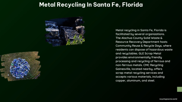Metal Recycling in Santa Fe Florida