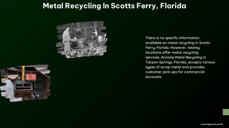 Metal Recycling in Scotts Ferry Florida
