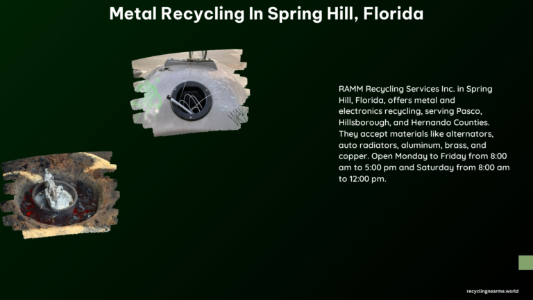Metal Recycling in Spring Hill Florida