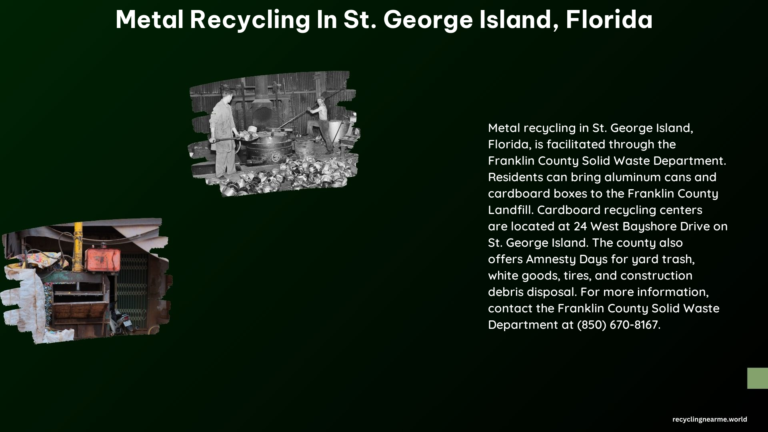 Metal Recycling in St. George Island Florida