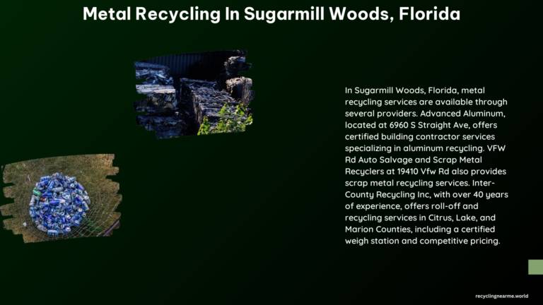 Metal Recycling in Sugarmill Woods Florida