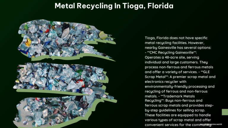 Metal Recycling in Tioga Florida
