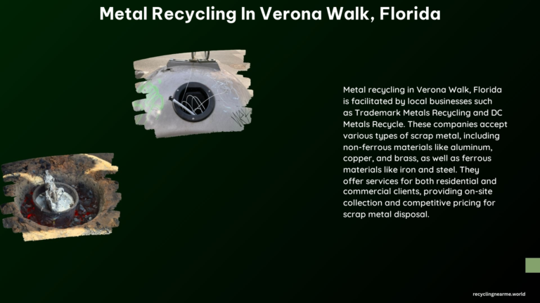 Metal Recycling in Verona Walk Florida