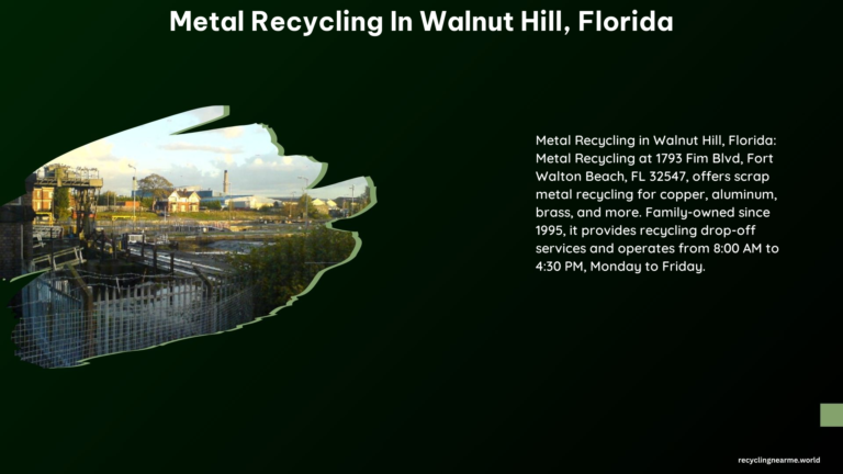 Metal Recycling in Walnut Hill Florida